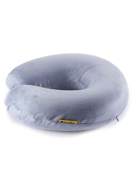 Poduszka podróżna rogal Travel Blue Memory Foam Pillow - blue