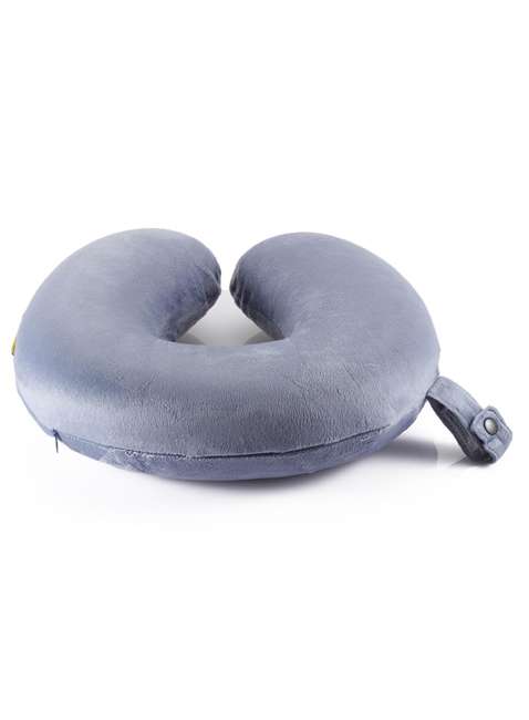 Poduszka podróżna rogal Travel Blue Memory Foam Pillow - blue