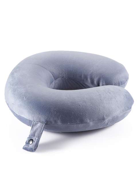 Poduszka podróżna rogal Travel Blue Memory Foam Pillow - blue