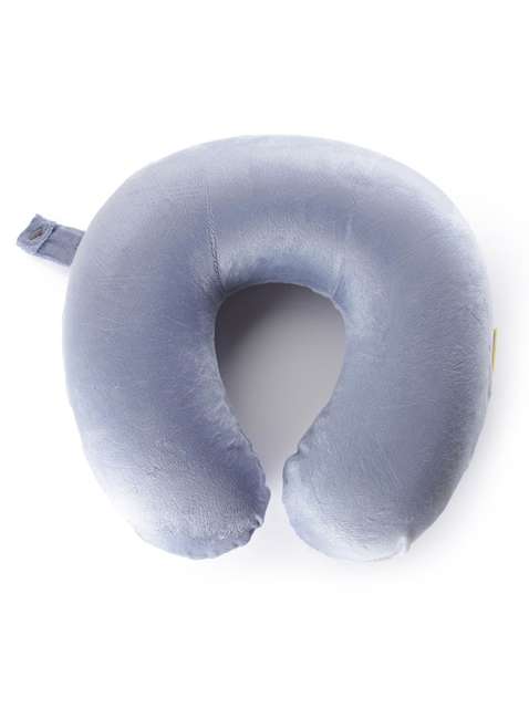 Poduszka podróżna rogal Travel Blue Memory Foam Pillow - blue