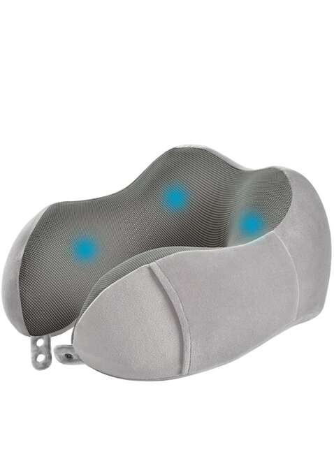 Poduszka turystyczna ortopedyczna Waya Memory Foam - grey