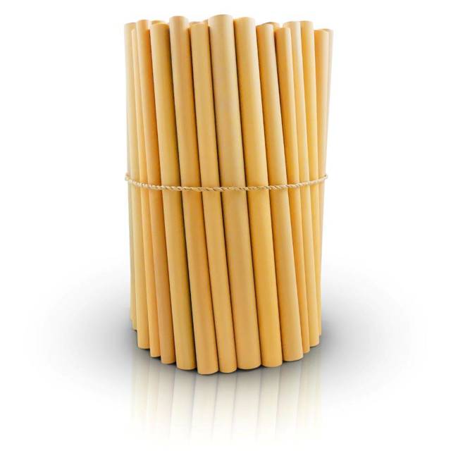 Pojedyncza słomka bambusowa Bambaw 14 cm