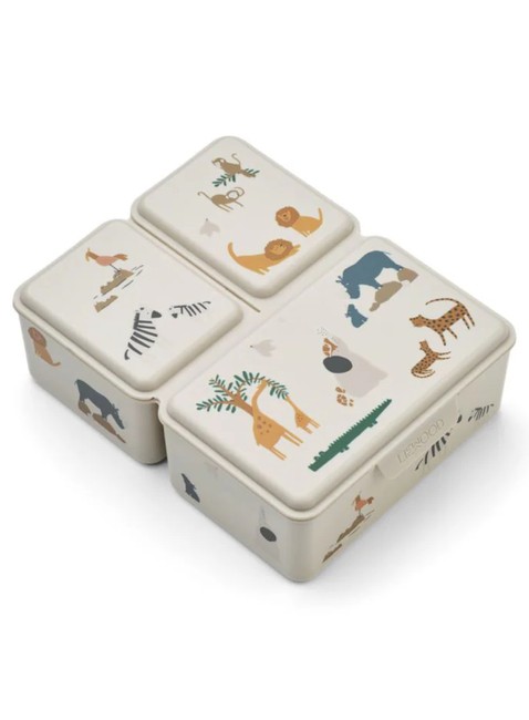 Pojemnik na jedzenie Liewood Driss Lunch Box - all together / sandy