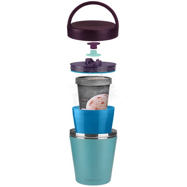 Pojemnik na lody Asobu Ice Cream Keeper - purple