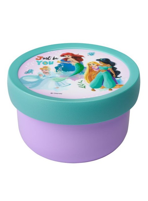 Pojemnik na owoce z widelcem Mepal Campus Fruit Box - Disney princess