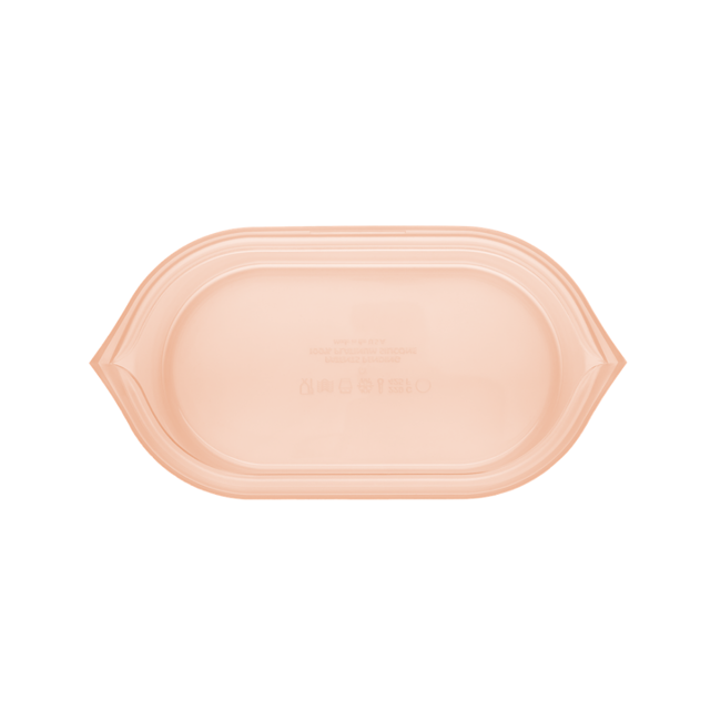 Pojemnik wielorazowy lunchbox Zip Top Medium Dish 0,71 l - peach