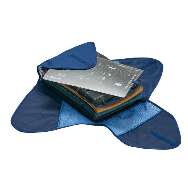 Pokrowiec Eagle Creek Pack-It™ Reveal Garment Folder L - aizome blue / grey