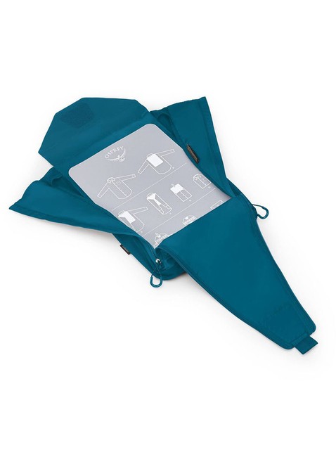 Pokrowiec na koszule Osprey Ultralight Garment Folder - waterfront blue