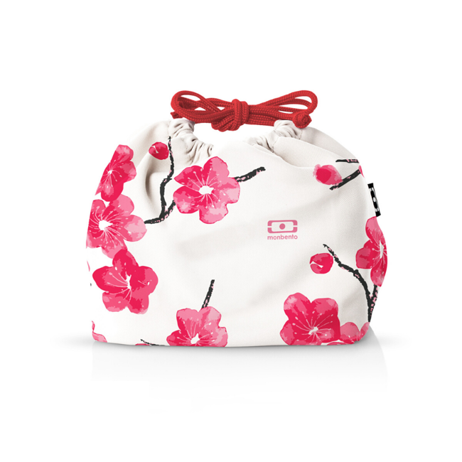 Pokrowiec na pudełko lunch box MB Pochette Monbento Bento Bag - blossom