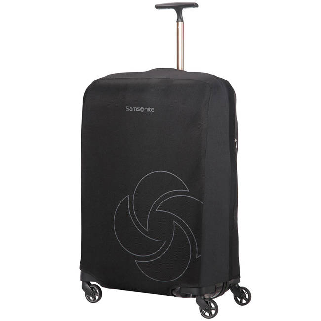 Pokrowiec na walizkę Samsonite Global Ta Foldable Luggage Cover L/M - black