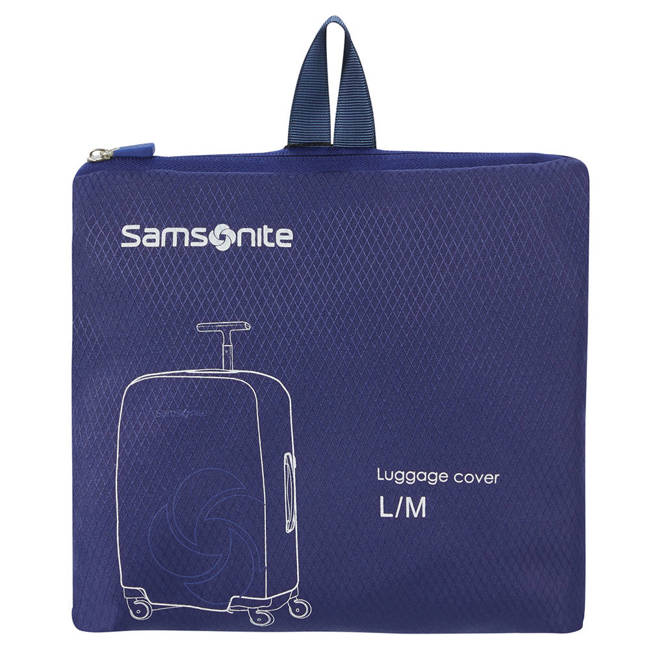 Pokrowiec na walizkę Samsonite Luggage Cover M/L - midnight blue