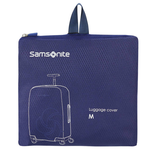 Pokrowiec na walizkę Samsonite Luggage Cover M - midnight blue