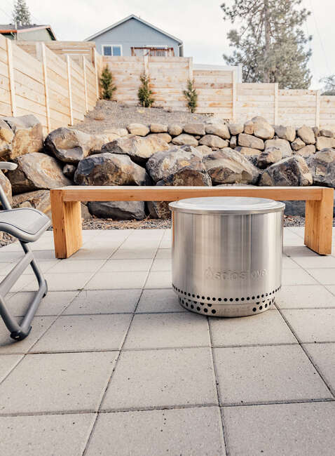 Pokrywa do paleniska ogrodowego Solo Stove Bonfire Lid - stainless steel