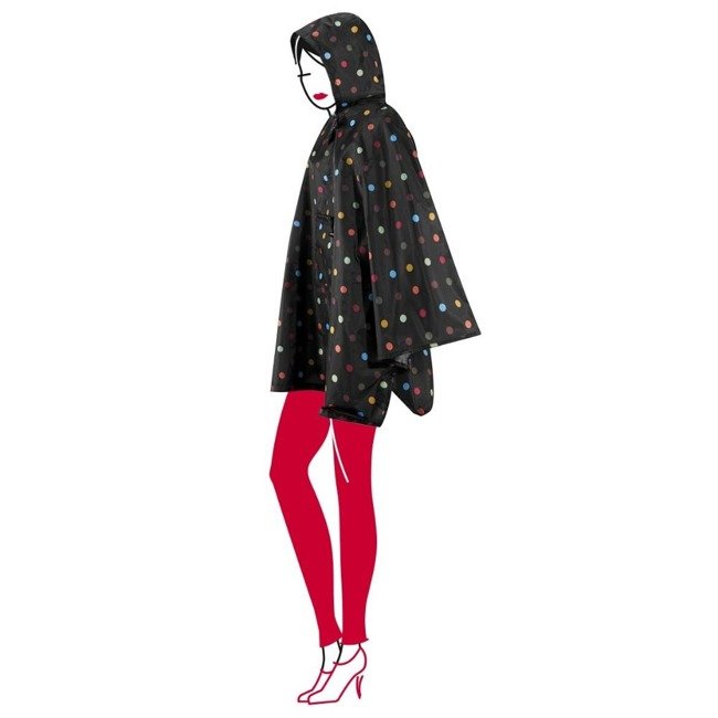 Poncho / peleryna przeciwdeszczowa Reisenthel Mini Maxi - dots