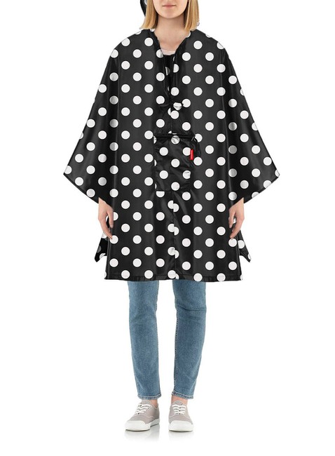 Poncho / peleryna przeciwdeszczowa Reisenthel Mini Maxi - dots white