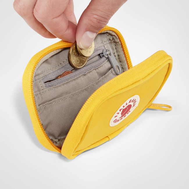 Portfel Kanken Card Wallet Fjallraven - warm yellow
