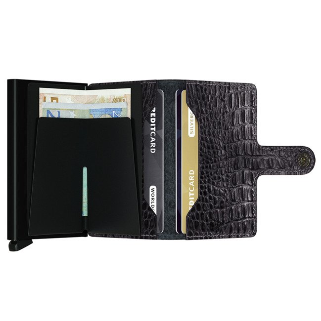 Portfel RFID Miniwallet Secrid Nile - black