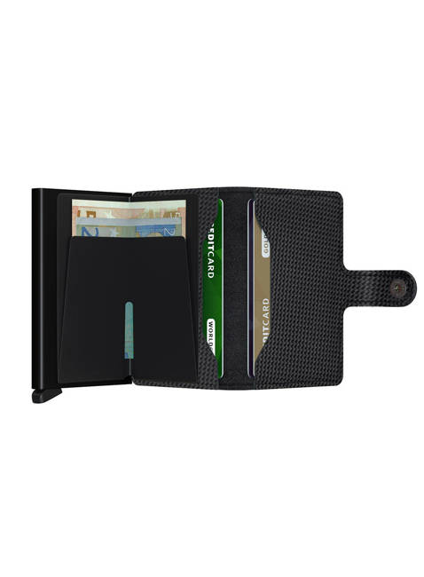 Portfel RFID Secrid Miniwallet Carbon - black