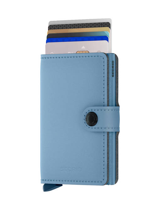 Portfel RFID Secrid Miniwallet Yard Powder - sky blue