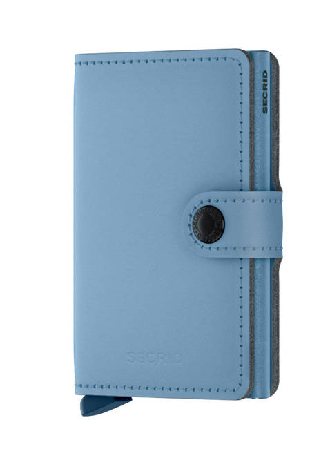 Portfel RFID Secrid Miniwallet Yard Powder - sky blue