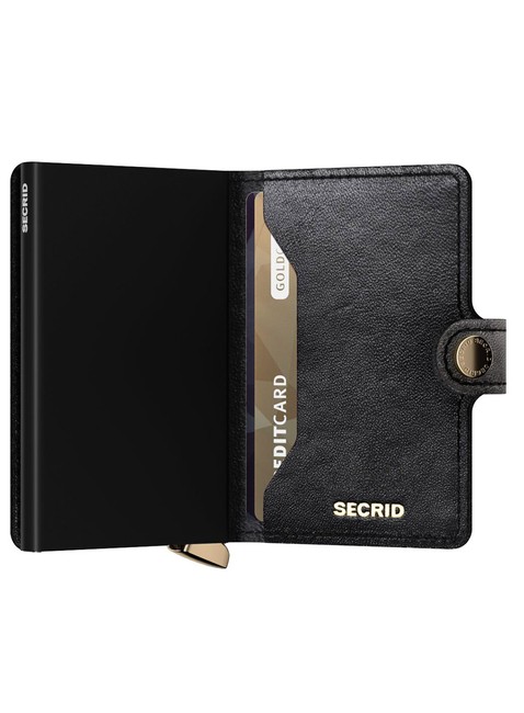 Portfel RFID Secrid Premium Miniwallet Emboss Diamond - black