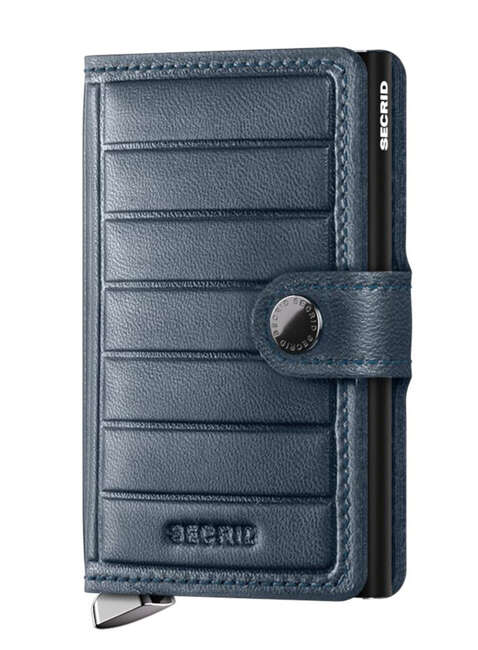 Portfel RFID Secrid Premium Miniwallet Emboss Lines - teal