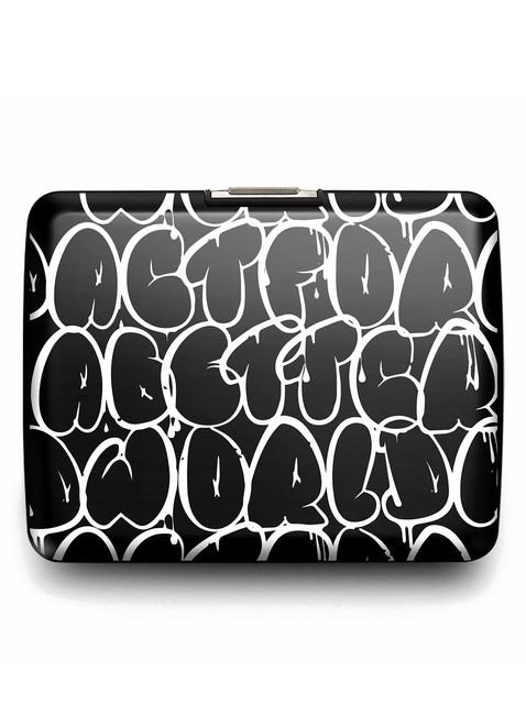 Portfel RFID na karty Ogon Designs Smart Case V2 Large - graffiti