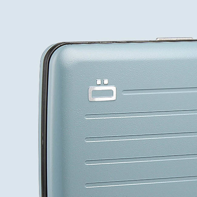 Portfel aluminiowy Ogon Designs Smart Case V2 Large - arctic blue