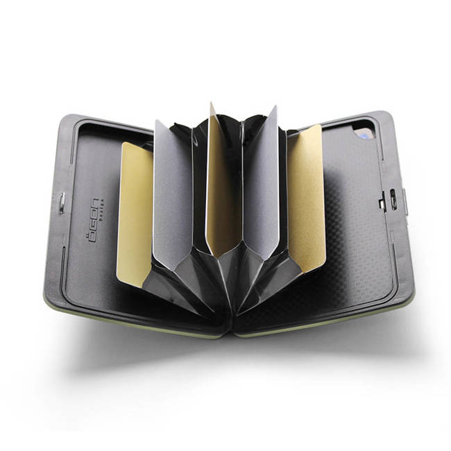 Portfel etui RFID Ogon Designs Smart Case V2 Large - stone grey 