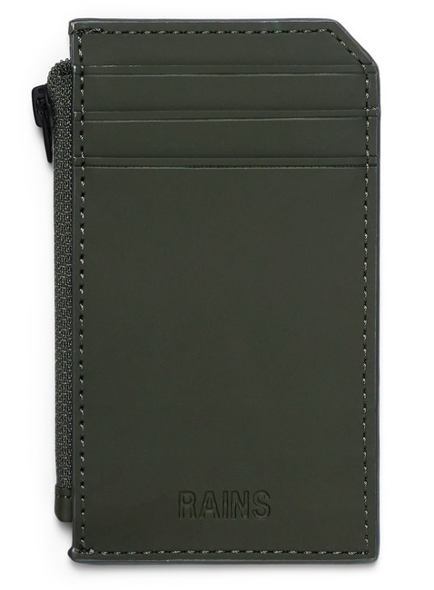 Portfel kartownilk Rains Card Wallet - green