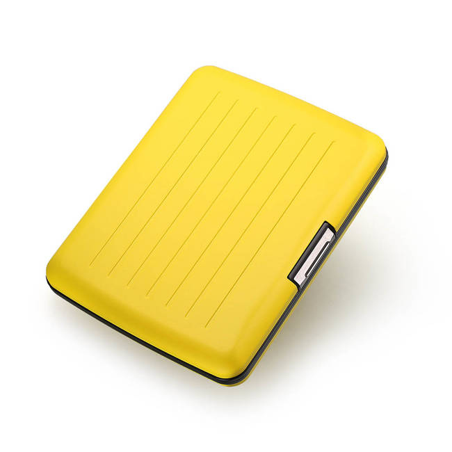 Portfel kieszonkowy Ogon Designs Smart Case V2 Large - taxi yellow