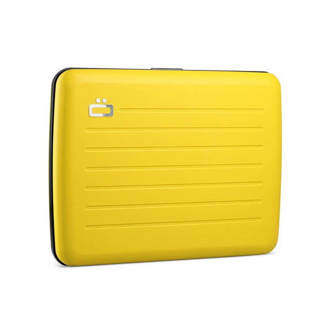 Portfel kieszonkowy Ogon Designs Smart Case V2 Large - taxi yellow