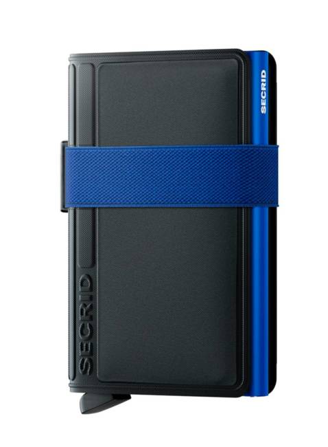 Portfel kieszonkowy RFID Secrid Bandwallet TPU - black / cobalt