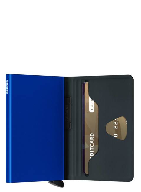 Portfel kieszonkowy RFID Secrid Bandwallet TPU - black / cobalt