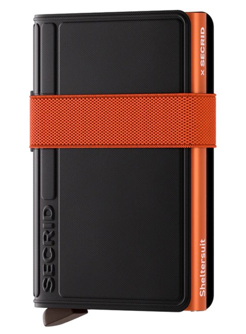 Portfel kieszonkowy RFID Secrid Bandwallet TPU - black / orange