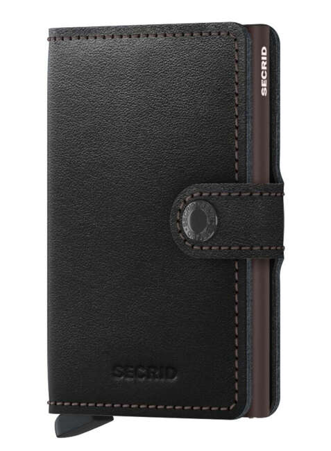 Portfel kieszonkowy RFID Secrid Miniwallet Original - black/brown