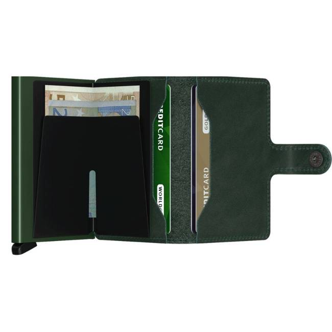 Portfel kieszonkowy RFID Secrid Miniwallet Original - green