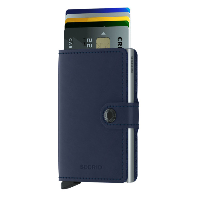 Portfel kieszonkowy RFID Secrid Miniwallet Original - navy