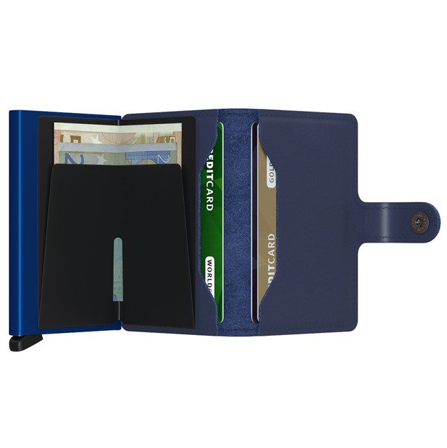 Portfel kieszonkowy RFID Secrid Miniwallet Original - navy / blue