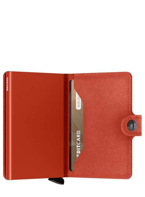 Portfel kieszonkowy RFID Secrid Miniwallet Original - orange