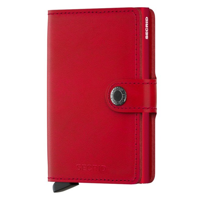 Portfel kieszonkowy RFID Secrid Miniwallet Original - red / red