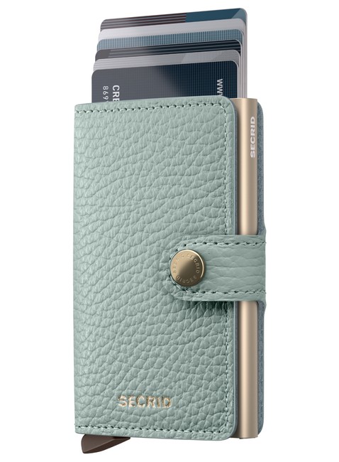 Portfel kieszonkowy RFID Secrid Miniwallet Pebble - sea green