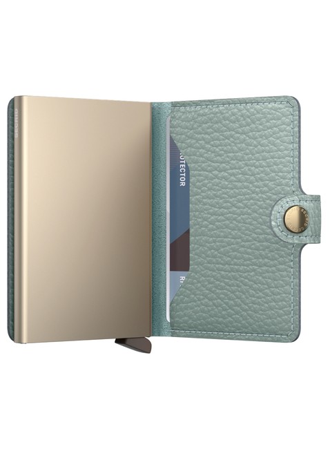 Portfel kieszonkowy RFID Secrid Miniwallet Pebble - sea green