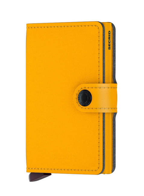 Portfel kieszonkowy RFID Secrid Miniwallet Yard Powder - ochre