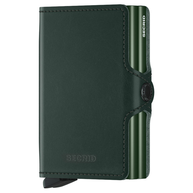 Portfel kieszonkowy RFID Twinwallet Original Secrid - green