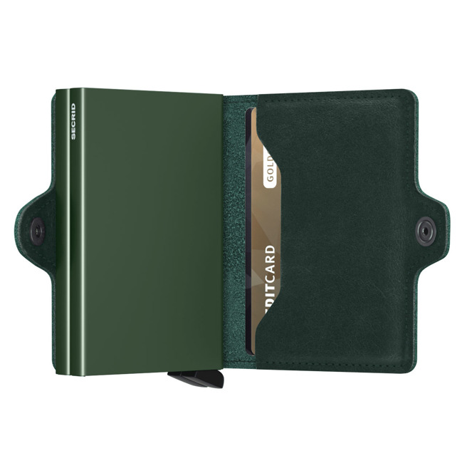 Portfel kieszonkowy RFID Twinwallet Original Secrid - green