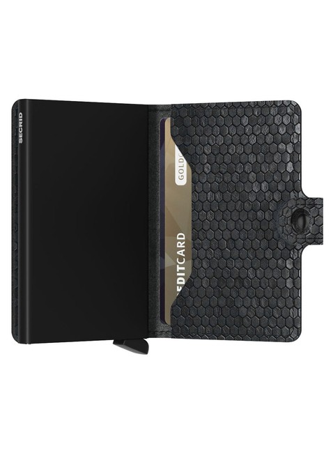 Portfel kieszonkowy Secrid Miniwallet Hexagon - black