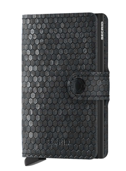 Portfel kieszonkowy Secrid Miniwallet Hexagon - black