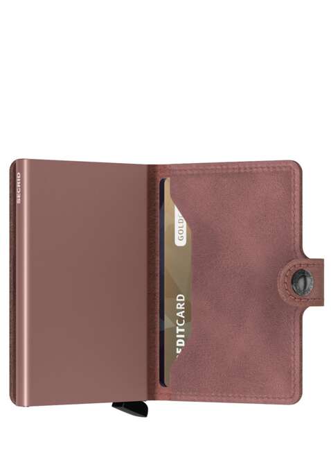 Portfel kieszonkowy Secrid Miniwallet Vintage - mauve 