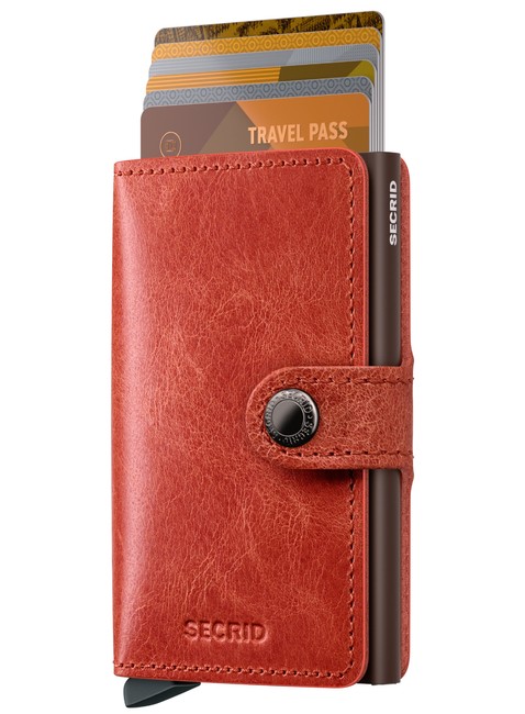 Portfel kieszonkowy Secrid Miniwallet Vintage - orange